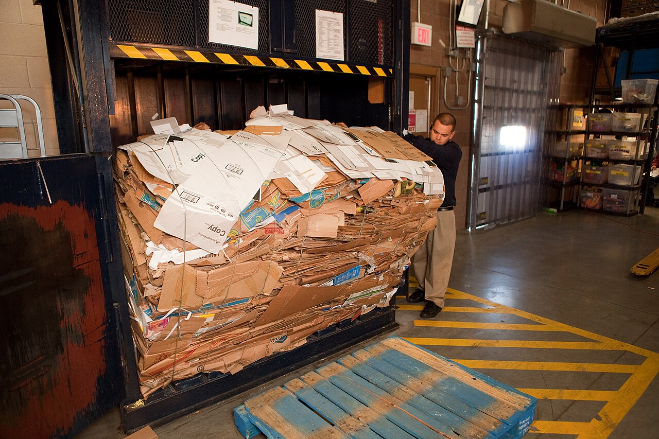 Cardboard Recycle Center